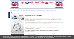 Desktop Screenshot of gbcardeals.com